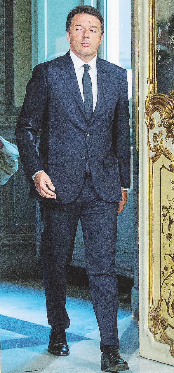 Dietrofront? Il premier Matteo Renzi  - LaPresse