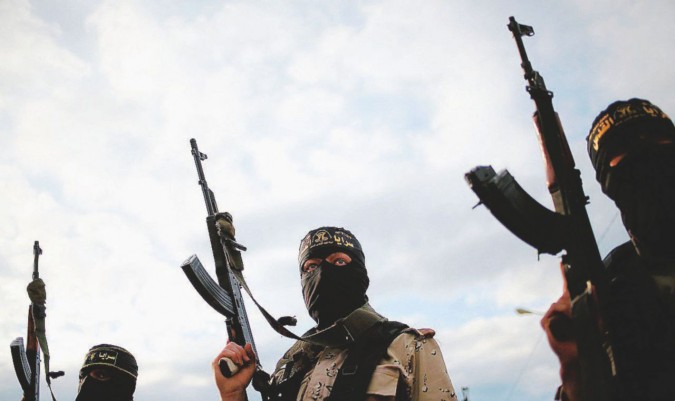 Nel nome di Allah - Un gruppo di combattenti dello Stato Islamico - Ansa