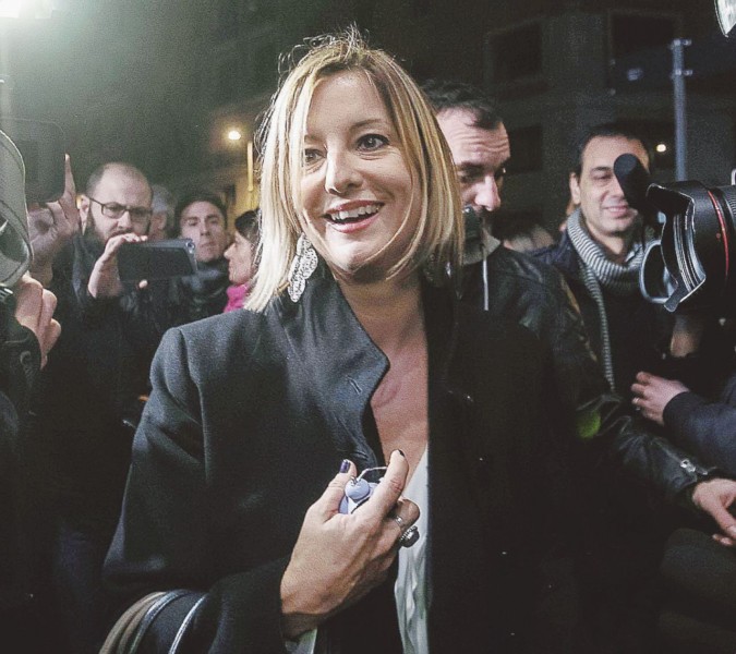 Deputata - Roberta Lombardi, 42 anni, è stata la prima capogruppo del Movimento alla Camera - Ansa