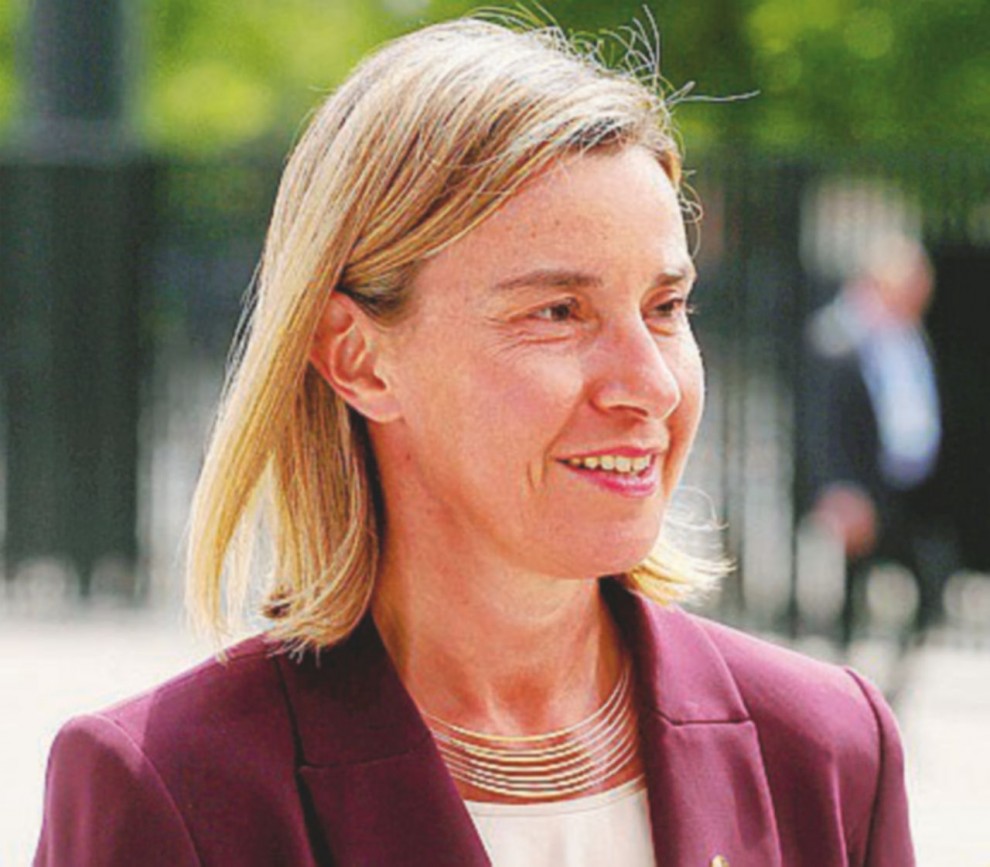 Lady Pesc - Mogherini - Ansa