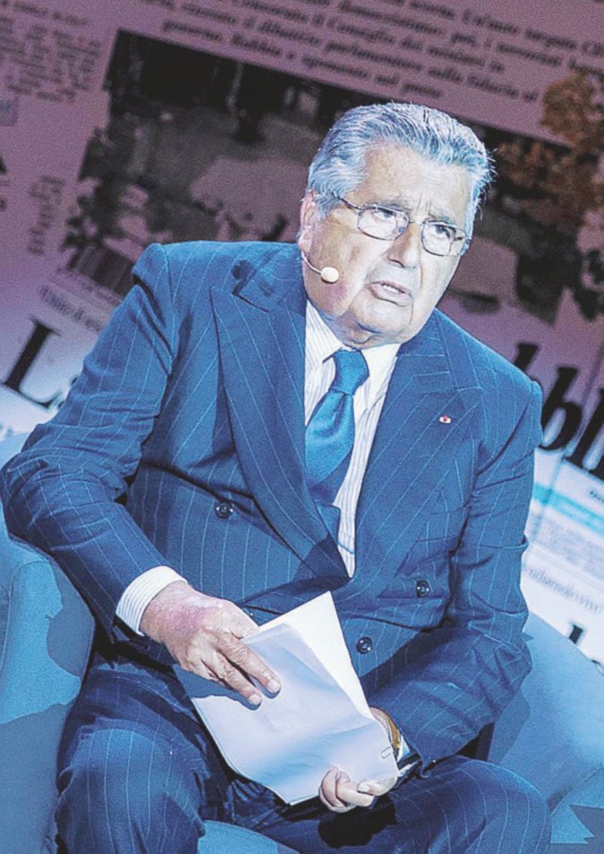 L’editore - Carlo De Benedetti - Ansa
