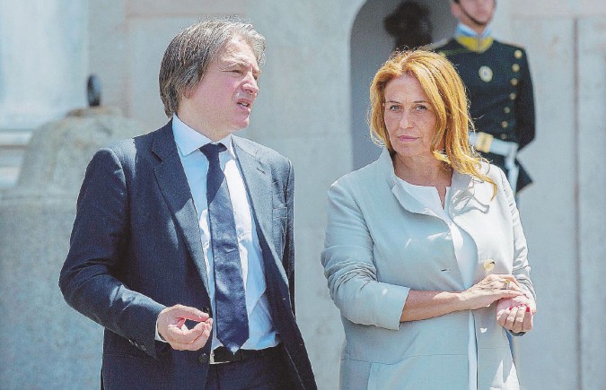 Vertici - Il direttore generale della Rai Antonio Campo Dall’Orto e la presidente Monica Maggioni - LaPresse