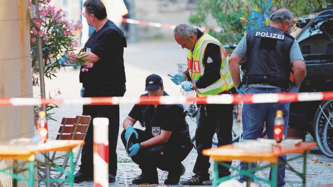 Ansbach, Kamikaze si fa esplodere vicino ad un concerto