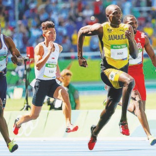 Olimpionico - Bolt, già vincitore a Pechino e Londra - Reuters