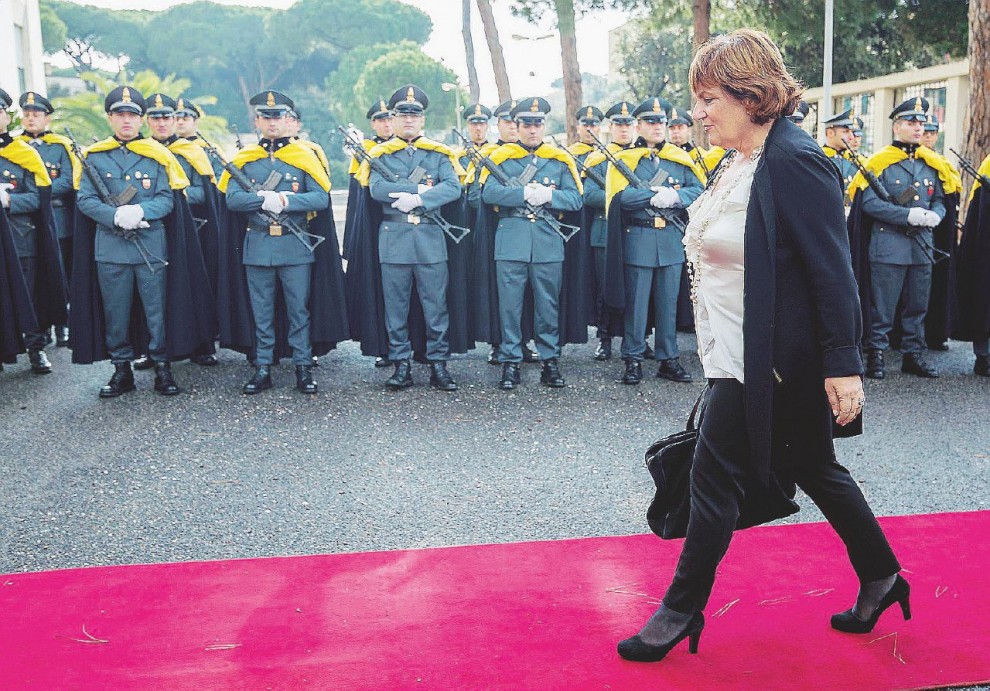 Renzi inaugura l'anno accademico della Polizia Tributaria
