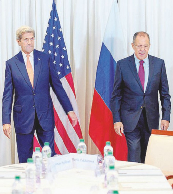 John Kerry e Sergei Lavrov - Credit