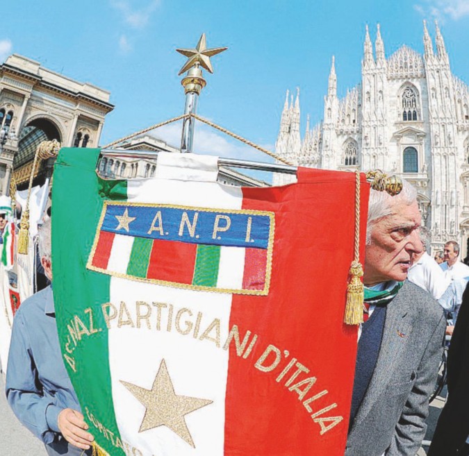In prima linea  -  Una manifestazione dell’Anpi