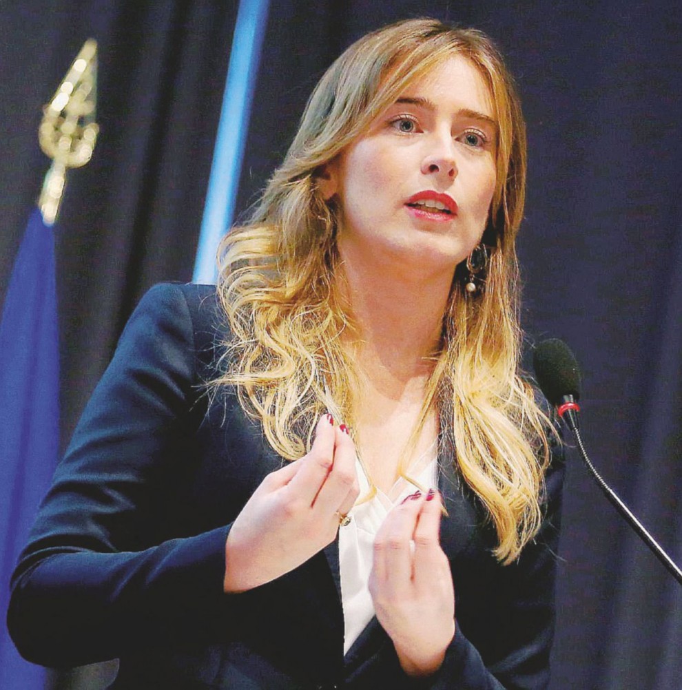 Il ministro Maria Elena Boschi