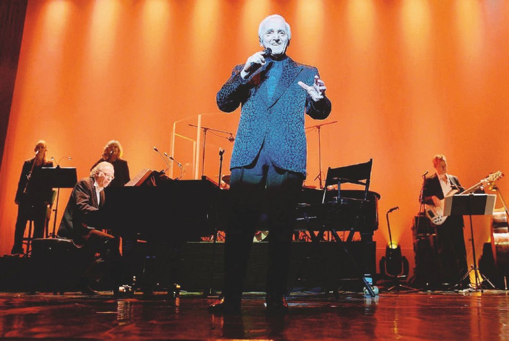 Charles Aznavour in concert