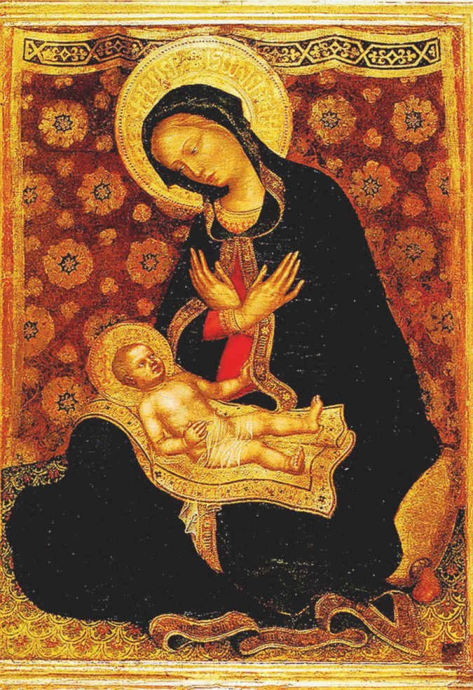 Dettagli - 1420-23, La madonna dell’Umiltà di Gentile da Fabriano