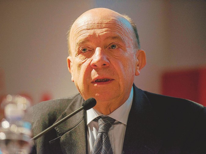 A Torino - Il presidente emerito della Consulta Zagrebelsky - LaPresse