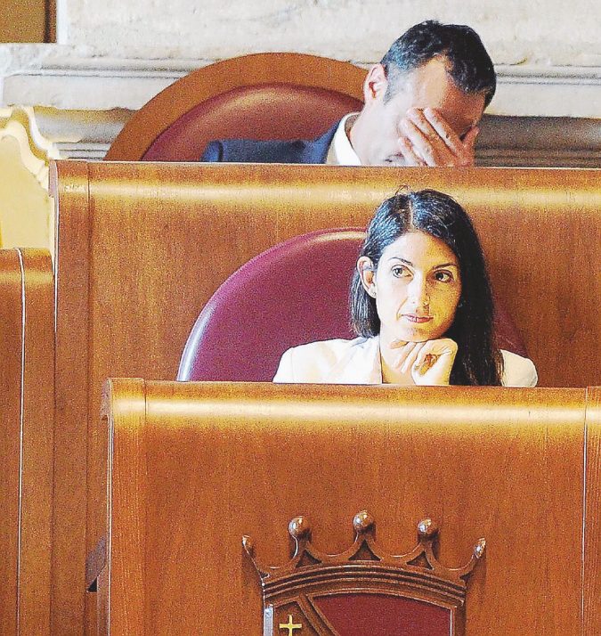 Ieri la seduta dell’aula Giulio Cesare. Polemica delle opposizioni - LaPresse