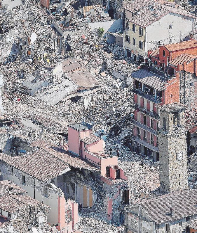 Il paese dell’Alto Lazio piange 236 dei 298 morti del terremoto del 24 agosto - Ansa