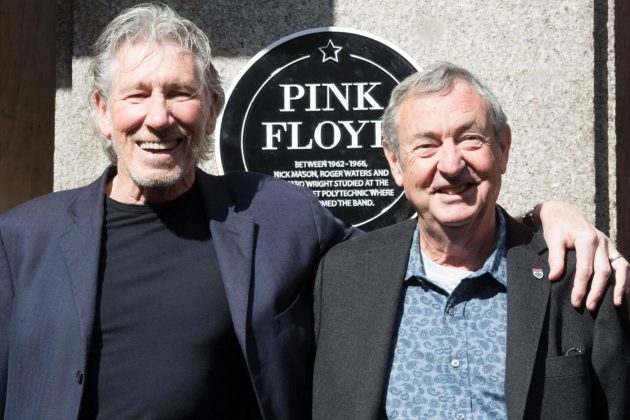 Pink Floyd Regent Street Heritage Plaque unveiling