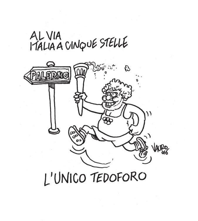 La vignetta di Vauro