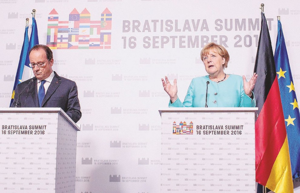 EU leaders meeting in Bratislava