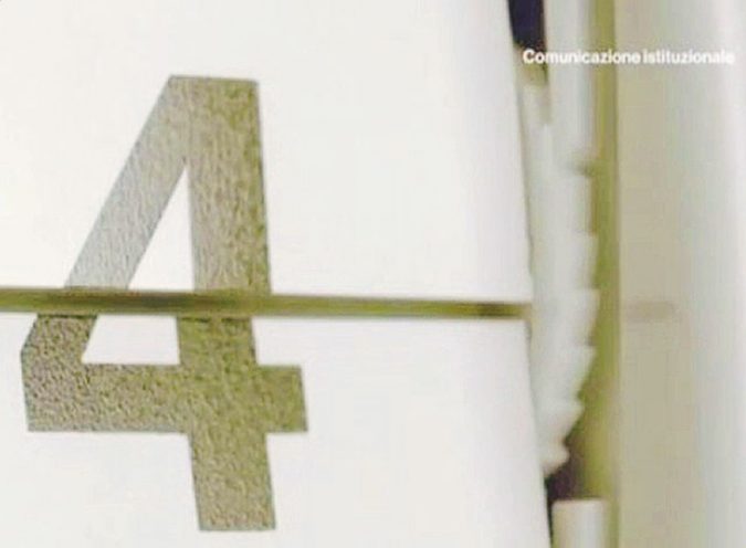 Calendario - Un fermo immagine del video sul referendum promosso dal governo