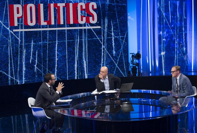 Prometteva di torchiare i politici ma si è accanito solo su Landini