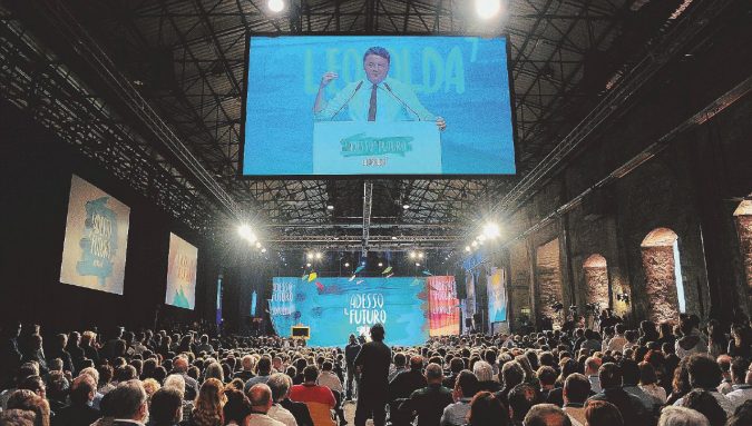 Firenze, Matteo Renzi interviene alla Leopolda 7