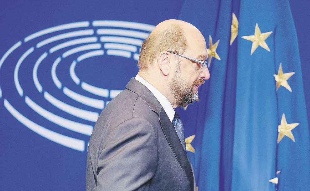 President of the European Parliament Martin Schulz will come back to German politics