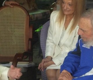 Foto LaPresse/Osservatore Romano20/09/2015 Avana (Cuba)cronacaPapa Francesco incontra Fidel Castro.Photo LaPresse/Osservatore Romano20/09/2015 Havana (Cuba)newsPope Francis meets Fidel CastroDISTRIBUTION FREE OF CHARGE - NOT FOR SALE