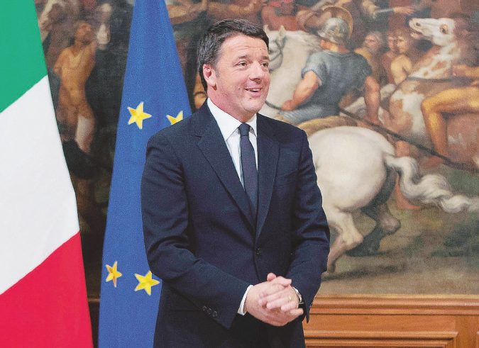 Palazzo Chigi - Passaggio di consegne tra Renzi e Gentiloni