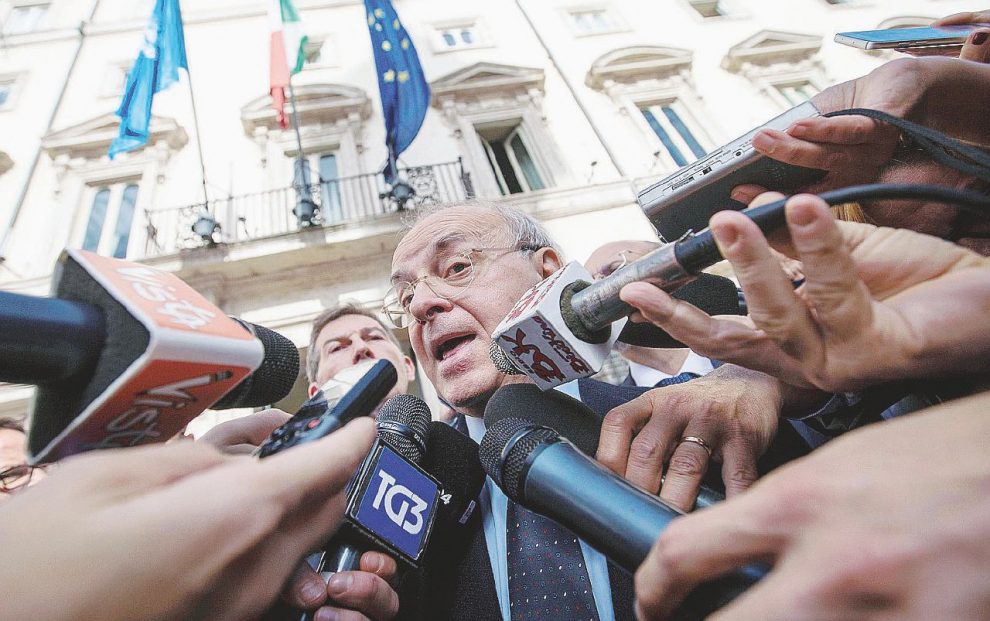 Il frontman - Il presidente dell’Anm Piercamillo Davigo - Ansa