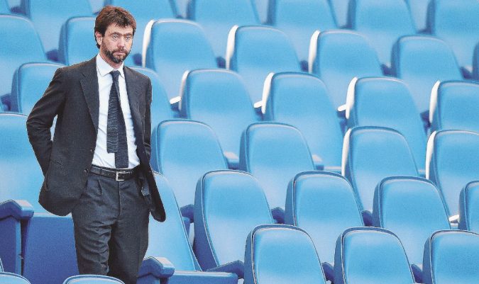 Isolato - Il presidente della Juve, Andrea Agnelli, che sconta anche rapporti difficili con il cugino John Elkann