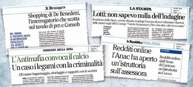 L’Eni, la Juve e De Benedetti: il cimitero delle notizie fantasma