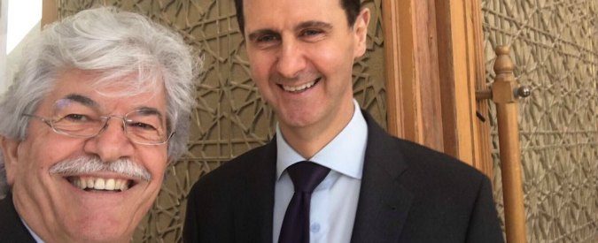 Antonio Razzi e il suo selfie vergognoso con Bashar al Assad