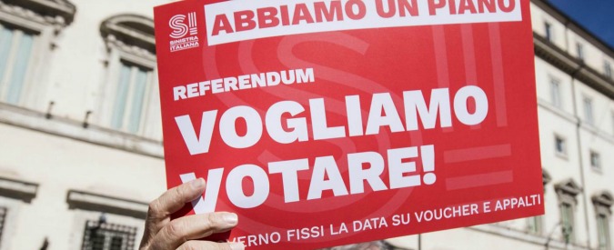 Voucher, il referendum sarà il 28 maggio. Camusso: “Election day”. Con lei anche Emiliano, bersaniani e Cinquestelle