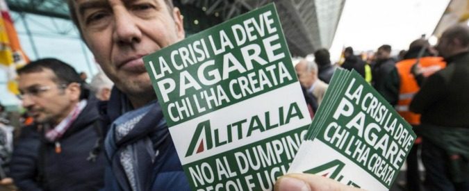 Alitalia, facile prendersela con i lavoratori. E i disastri dei manager?