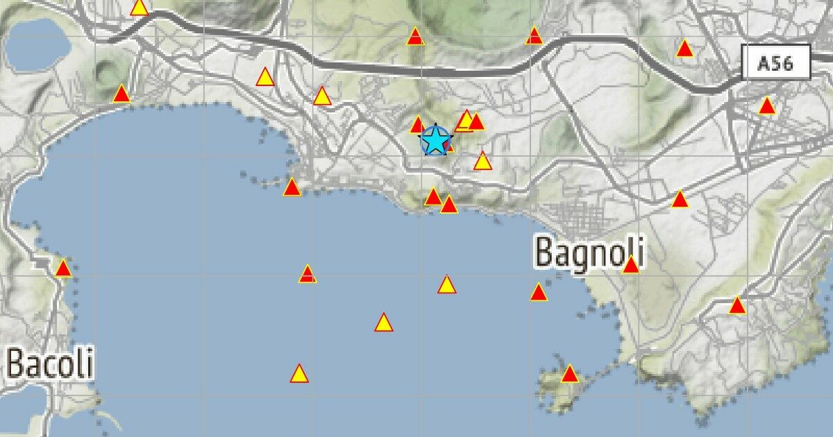 Scossa Di Terremoto In Zona Campi Flegrei Magnitudo 3 6 Avvertita