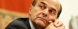 Il segretario del Pd Pierluigi Bersani
