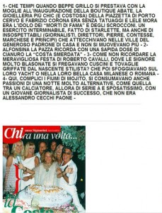 Dagospia. Costa Smeralda