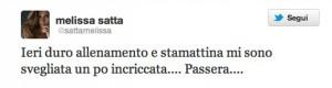 Melissa Satta twitter