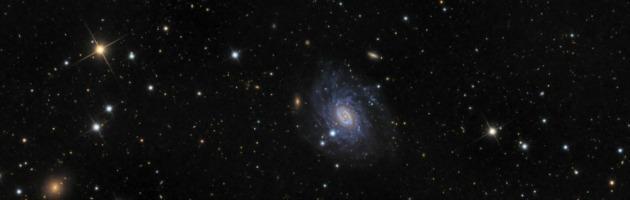 Copertina di Spazio, osservate un centinaio di galassie buie grazie a supertelescopio Vtl