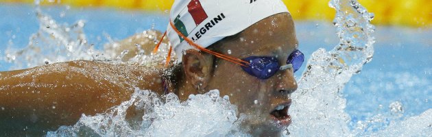 Copertina di Federica Pellegrini medaglia d’argento nei 200 stile libero ai Mondiali di nuoto