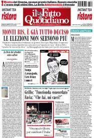 Monti bis, è già tutto deciso le elezioni non servono più