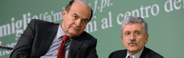 Copertina di Pd, Bersani: “Non chiederò a D’Alema di ricandidarsi”. E lui: “Decide il partito”