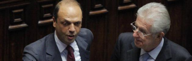 Copertina di Pdl, Alfano chiude al Monti bis: “Impossibile collaborare con Bersani”