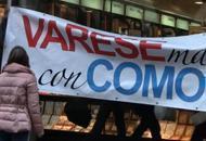 Copertina di ‘Mai assieme a Como’. Raccolta firme di Pdl e ultras del Varese