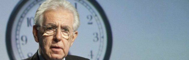 Copertina di Monti incontra i centristi: “No partito. Lista unica al Senato, coalizione alla Camera”