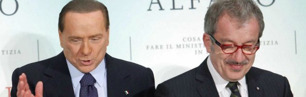 Silvio Berlusconi e Roberto Maroni