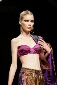 Modella in passerella a Milano