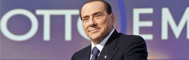 Silvio Berlusconi a Otto e mezzo