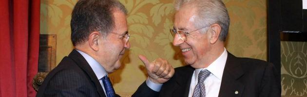 Romano Prodi e Mario Monti