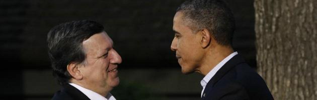 Jose Manuel Barroso e Barack Obama