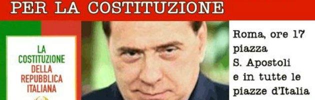 Copertina di Ineleggibilità Berlusconi, in piazza la manifestazione per difendere la Carta