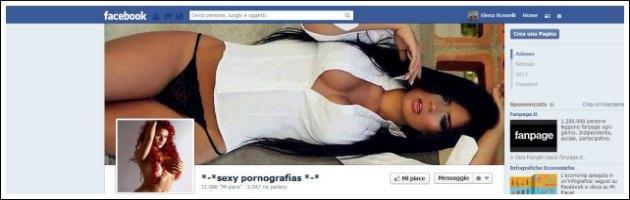 Pornografia su Facebook